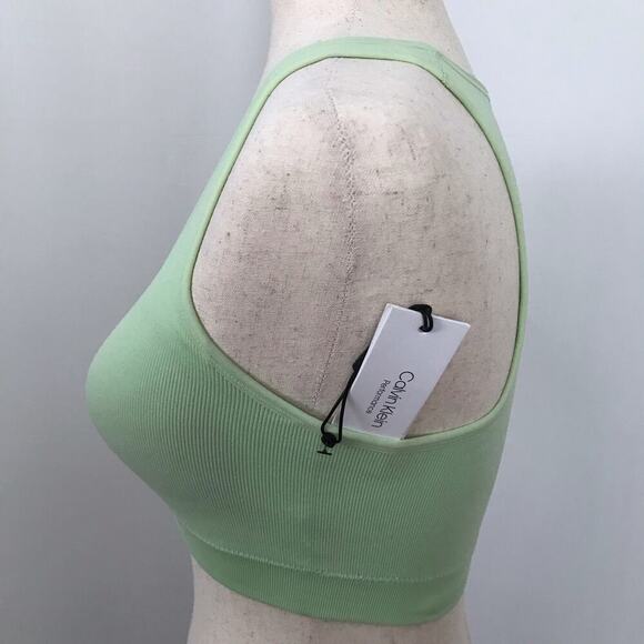 Calvin Klein Performance NWT Mint Green Sports Bra Women S - Picture 4 of 9
